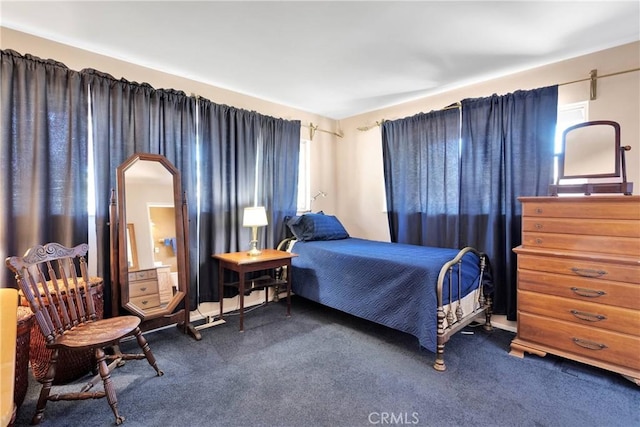 19955 Chickasaw Rd, Apple Valley, CA 92307 - bedroom with carpet flooring and arched walkways