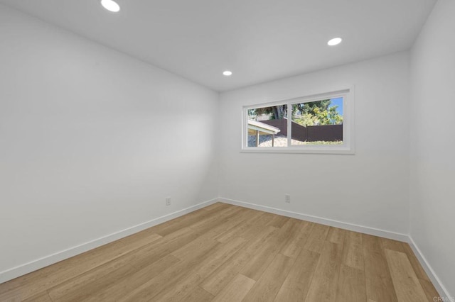 1654 Yale St, Chula Vista, CA 91913 - spare room with light wood finished floors and recessed lighting