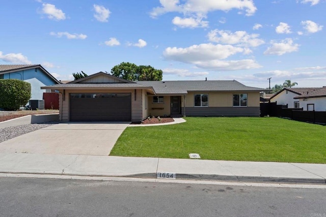1654 Yale St, Chula Vista, CA 91913 - single story home with concrete driveway and a garage