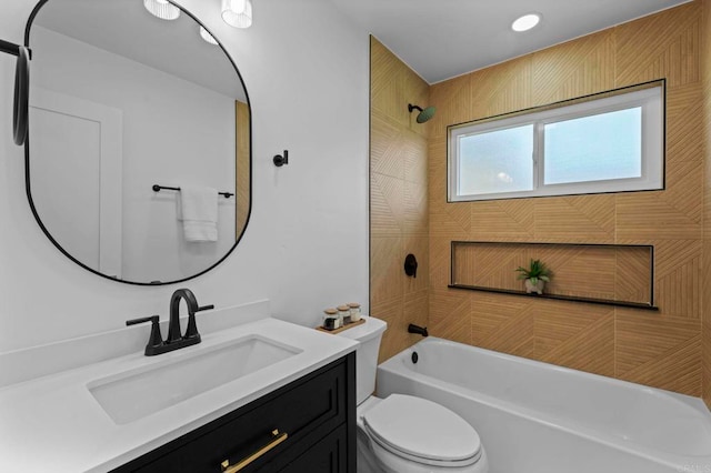 1654 Yale St, Chula Vista, CA 91913 - bathroom with vanity and shower / washtub combination