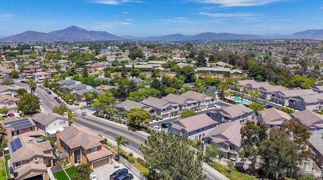 1148 Valdivia Ct, Chula Vista, CA 91910 - aerial view of residential area with a mountain backdrop