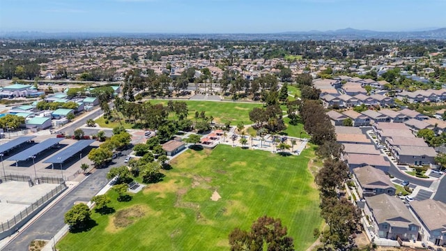 1148 Valdivia Ct, Chula Vista, CA 91910 - aerial view of property's location featuring nearby suburban area and a mountain backdrop