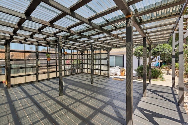 1220 Palomar Ter, Escondido, CA 92027 - wooden terrace featuring a pergola
