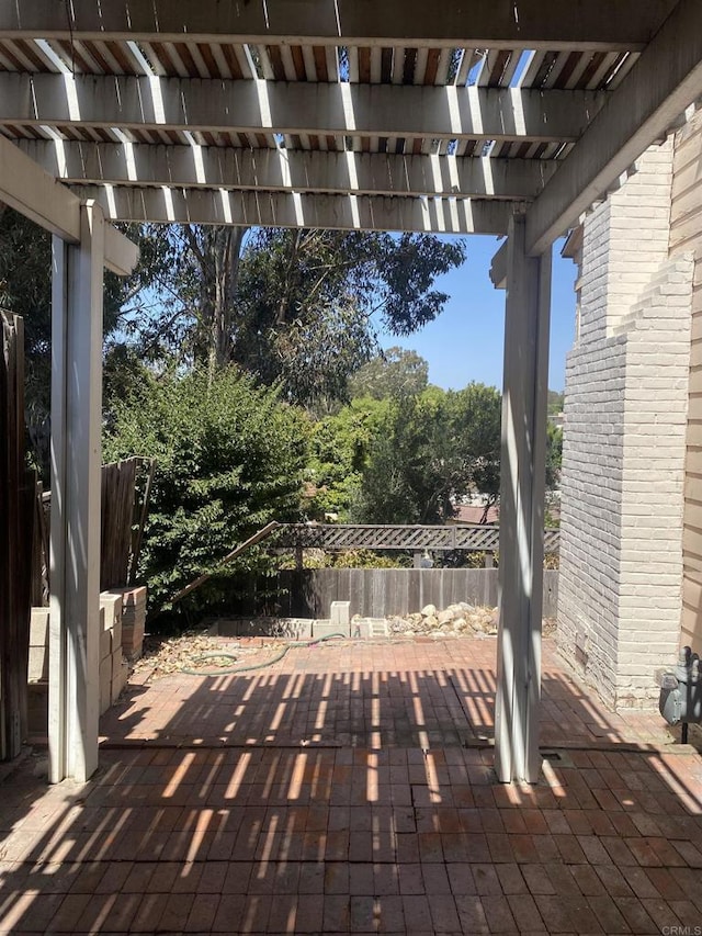 4547 Contour Blvd, San Diego, CA 92115 - view of patio / terrace with a pergola