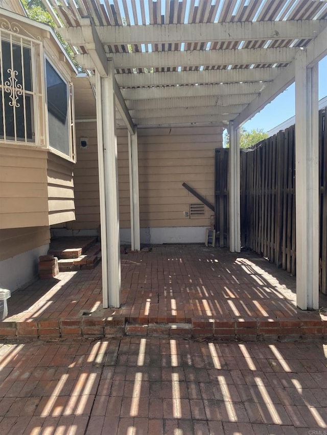 4547 Contour Blvd, San Diego, CA 92115 - view of patio / terrace with a pergola