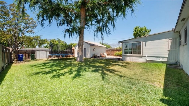 1193 Winston Ct, Upland, CA 91786 - fenced backyard featuring a shed