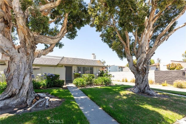 1841 Fisher Dr Unit B, Oxnard, CA 93035 - view of front of house with a chimney