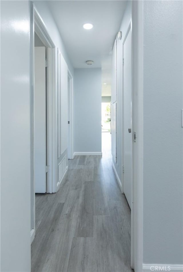 1841 Fisher Dr Unit B, Oxnard, CA 93035 - hallway with light wood-style floors