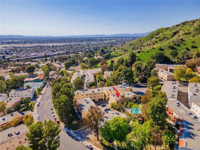 9531 Via Ricardo, Sun Valley, CA 91504 - drone / aerial view of a mountain backdrop