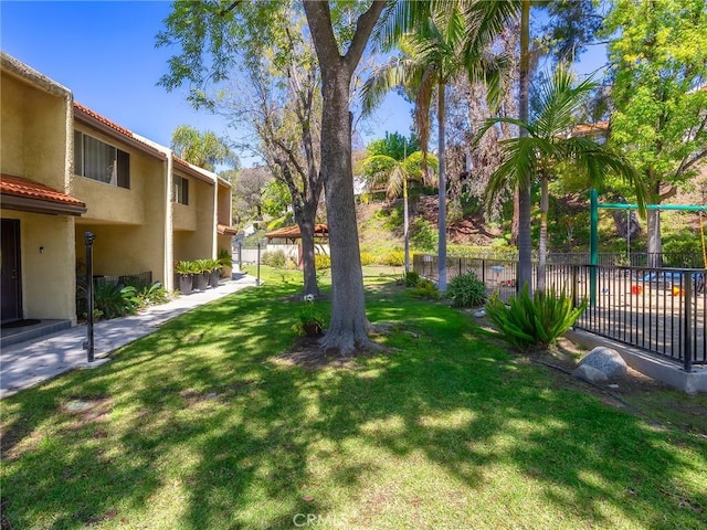 9531 Via Ricardo, Sun Valley, CA 91504 - view of yard featuring a playground