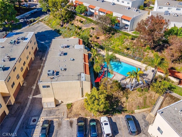 9531 Via Ricardo, Sun Valley, CA 91504 - aerial view of a pool area