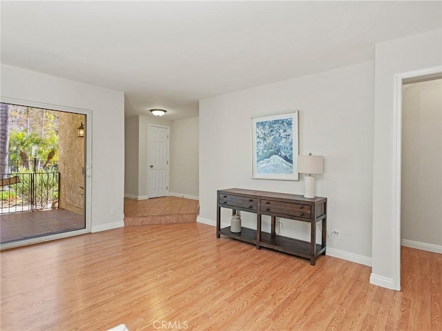 9531 Via Ricardo, Sun Valley, CA 91504 - spare room featuring light wood-type flooring and baseboards