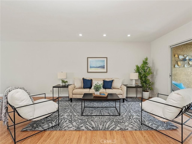 9531 Via Ricardo, Sun Valley, CA 91504 - living area with wood finished floors and recessed lighting