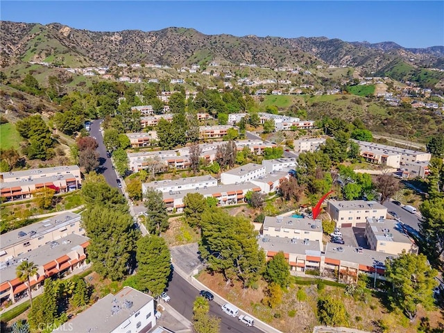 9531 Via Ricardo, Sun Valley, CA 91504 - aerial view of a mountain backdrop