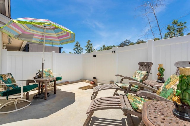 836 Yankee Point Way, Oceanside, CA 92058 - fenced backyard with a patio and outdoor dining space