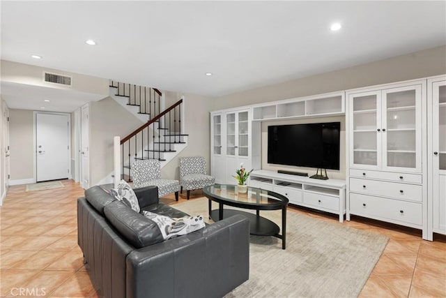 887 San Juan Cir, Duarte, CA 91010 - living area with stairs and recessed lighting