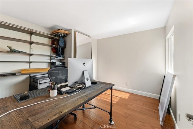 887 San Juan Cir, Duarte, CA 91010 - office space featuring baseboards and light wood-type flooring