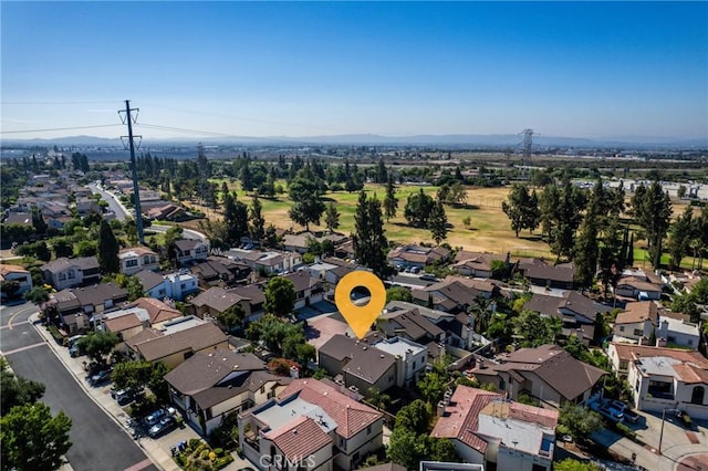 887 San Juan Cir, Duarte, CA 91010 - aerial view of residential area featuring a mountainous background