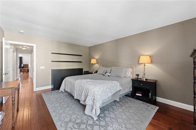 887 San Juan Cir, Duarte, CA 91010 - bedroom featuring baseboards and hardwood / wood-style floors