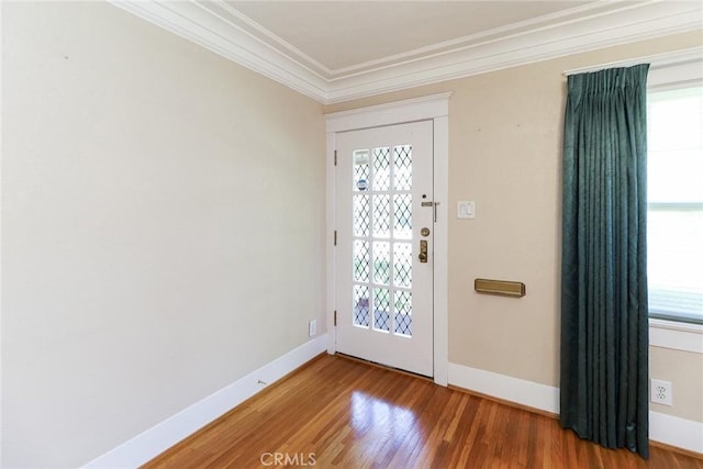 845 N Curtis Ave, Alhambra, CA 91801 - doorway with ornamental molding and wood finished floors
