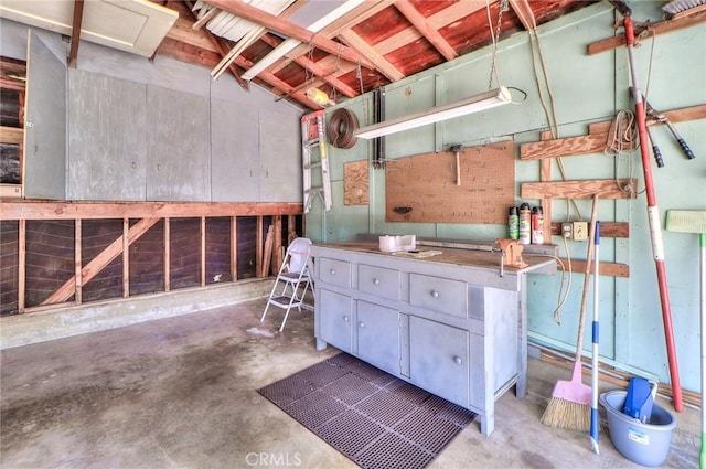 845 N Curtis Ave, Alhambra, CA 91801 - miscellaneous room with concrete floors