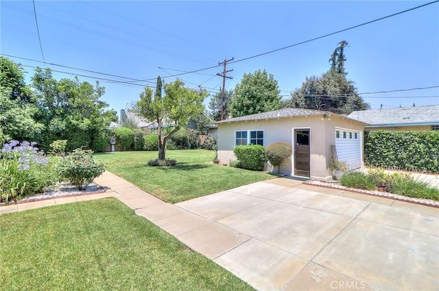 845 N Curtis Ave, Alhambra, CA 91801 - view of grassy yard with an outbuilding