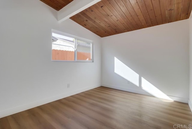 9753 Ivanho St, Spring Valley, CA 91977 - spare room with wood finished floors and wood ceiling