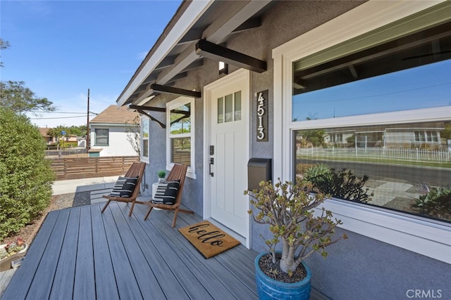 4513 E Cervato St, Long Beach, CA 90815 - view of deck