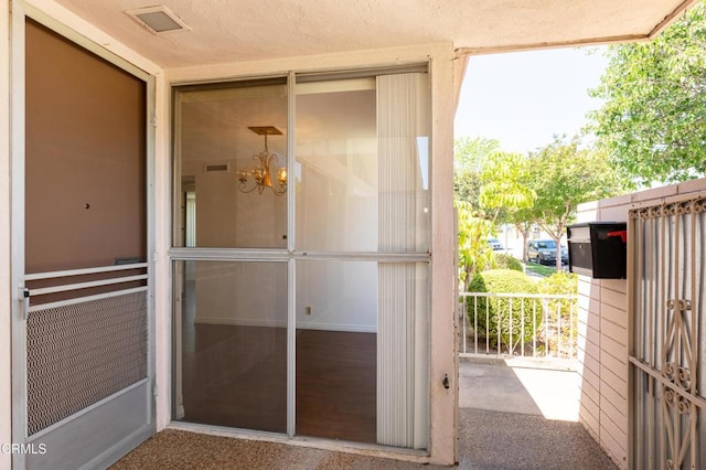 777 E Valley Blvd Unit 142, Alhambra, CA 91801 - entryway with a chandelier