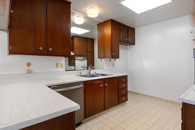777 E Valley Blvd Unit 142, Alhambra, CA 91801 - kitchen with stainless steel dishwasher and light countertops