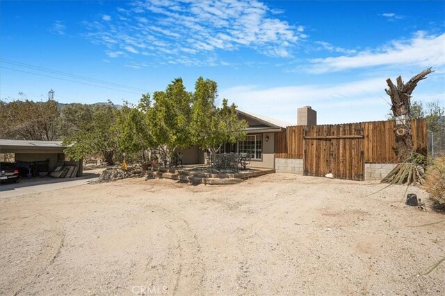60810 Sunrise Rd, Whitewater, CA 92282 - view of front facade