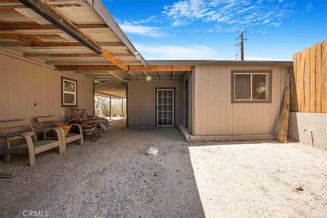 60810 Sunrise Rd, Whitewater, CA 92282 - view of exterior entry