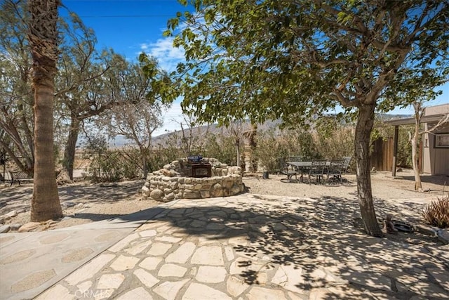 60810 Sunrise Rd, Whitewater, CA 92282 - view of patio with outdoor dining area