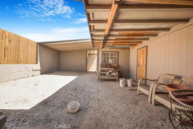 60810 Sunrise Rd, Whitewater, CA 92282 - view of patio