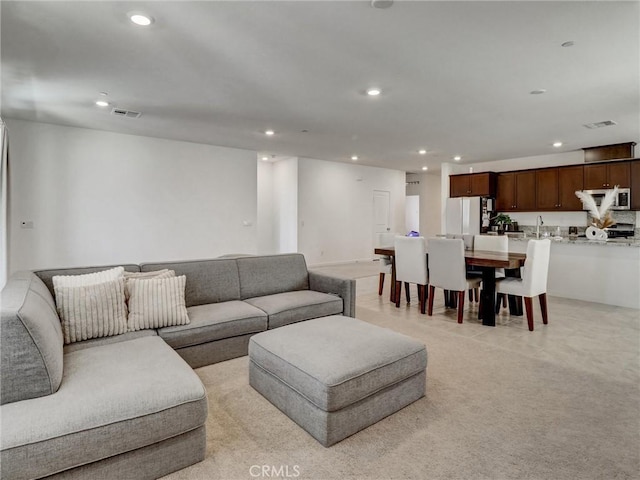 11576 S Crescent St, Desert Hot Springs, CA 92240 - living area featuring recessed lighting