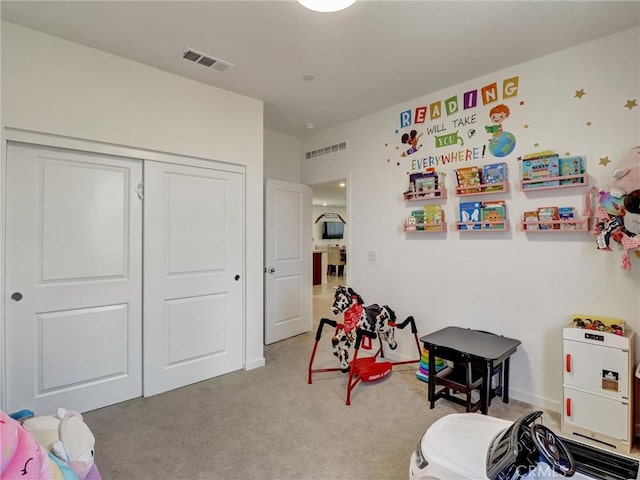 11576 S Crescent St, Desert Hot Springs, CA 92240 - game room with carpet floors