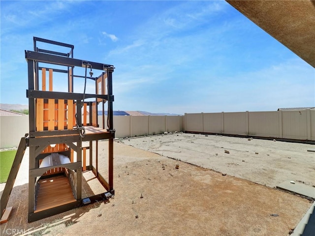 11576 S Crescent St, Desert Hot Springs, CA 92240 - view of fenced backyard