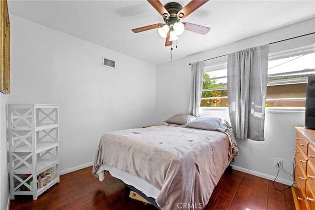 9802 Swallow Ln, Garden Grove, CA 92841 - bedroom featuring hardwood / wood-style flooring and ceiling fan