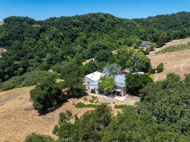 4190 Shadow Canyon Rd, Templeton, CA 93465 - view from above of property featuring a forest
