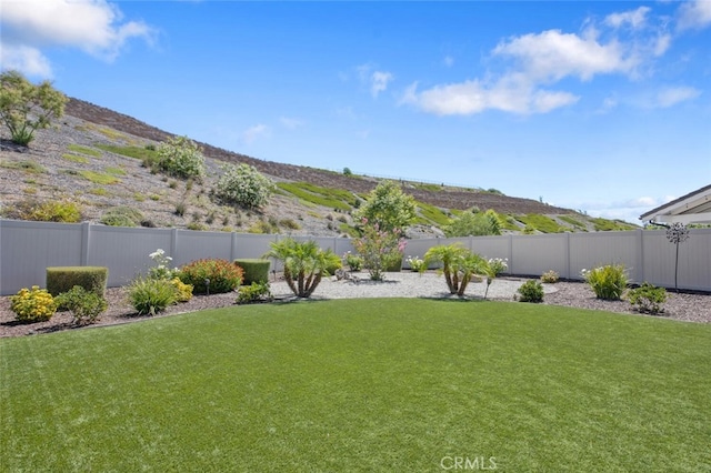 28816 Sedge Ln, Saugus, CA 91350 - fenced backyard with a mountain view