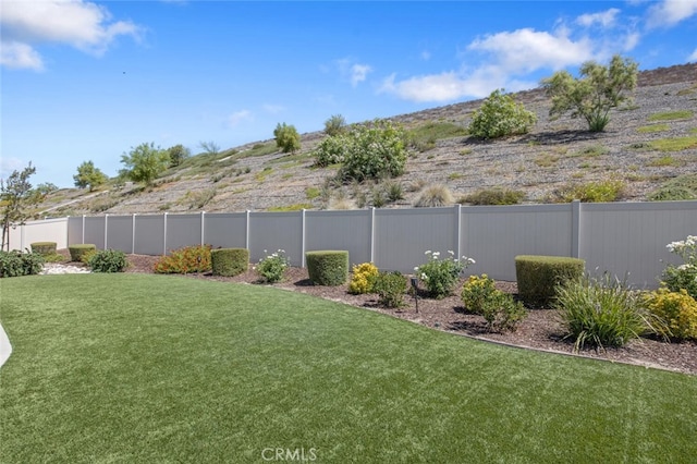 28816 Sedge Ln, Saugus, CA 91350 - fenced backyard with a mountain view