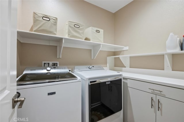 28816 Sedge Ln, Saugus, CA 91350 - laundry room with washer and clothes dryer and cabinet space