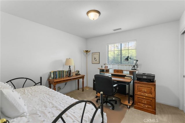 181 Eucalyptus Rd, Nipomo, CA 93444 - carpeted bedroom with a desk and baseboards
