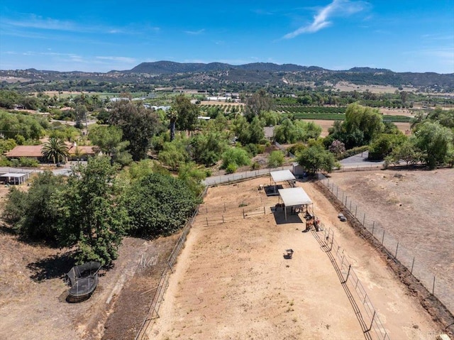 28880 Mac Tan Rd, Valley Center, CA 92082 - overview of rural landscape with mountains