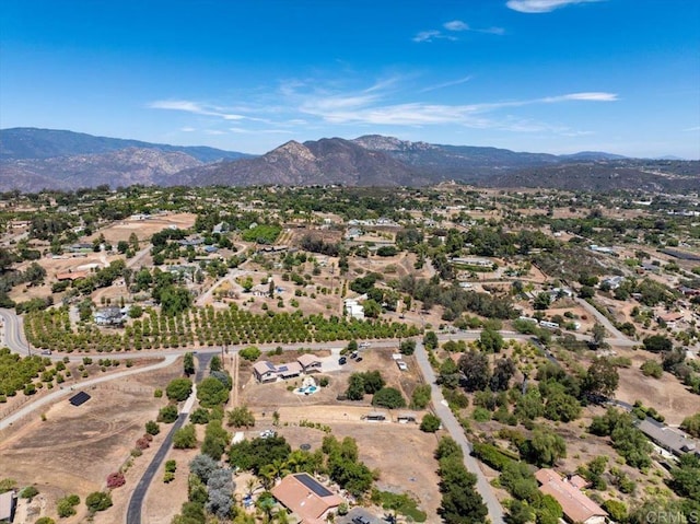 28880 Mac Tan Rd, Valley Center, CA 92082 - bird's eye view of a mountain backdrop