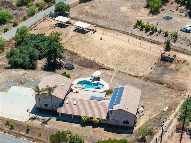 28880 Mac Tan Rd, Valley Center, CA 92082 - aerial view of property and surrounding area with a pool