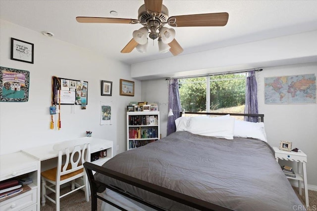 28880 Mac Tan Rd, Valley Center, CA 92082 - bedroom with carpet floors and ceiling fan