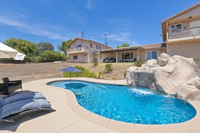 28880 Mac Tan Rd, Valley Center, CA 92082 - outdoor pool with a patio area