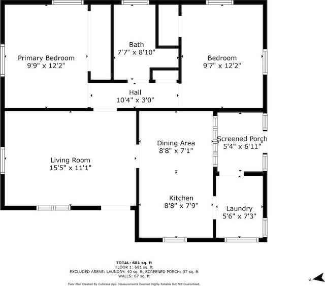 11860 Athens Way, Los Angeles, CA 90061 - view of home floor plan