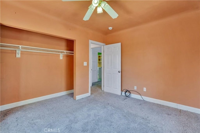 11860 Athens Way, Los Angeles, CA 90061 - unfurnished bedroom featuring carpet floors, a closet, and ceiling fan